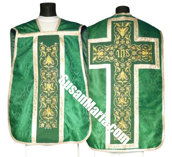 Standard Roman Vestments with Embroidery